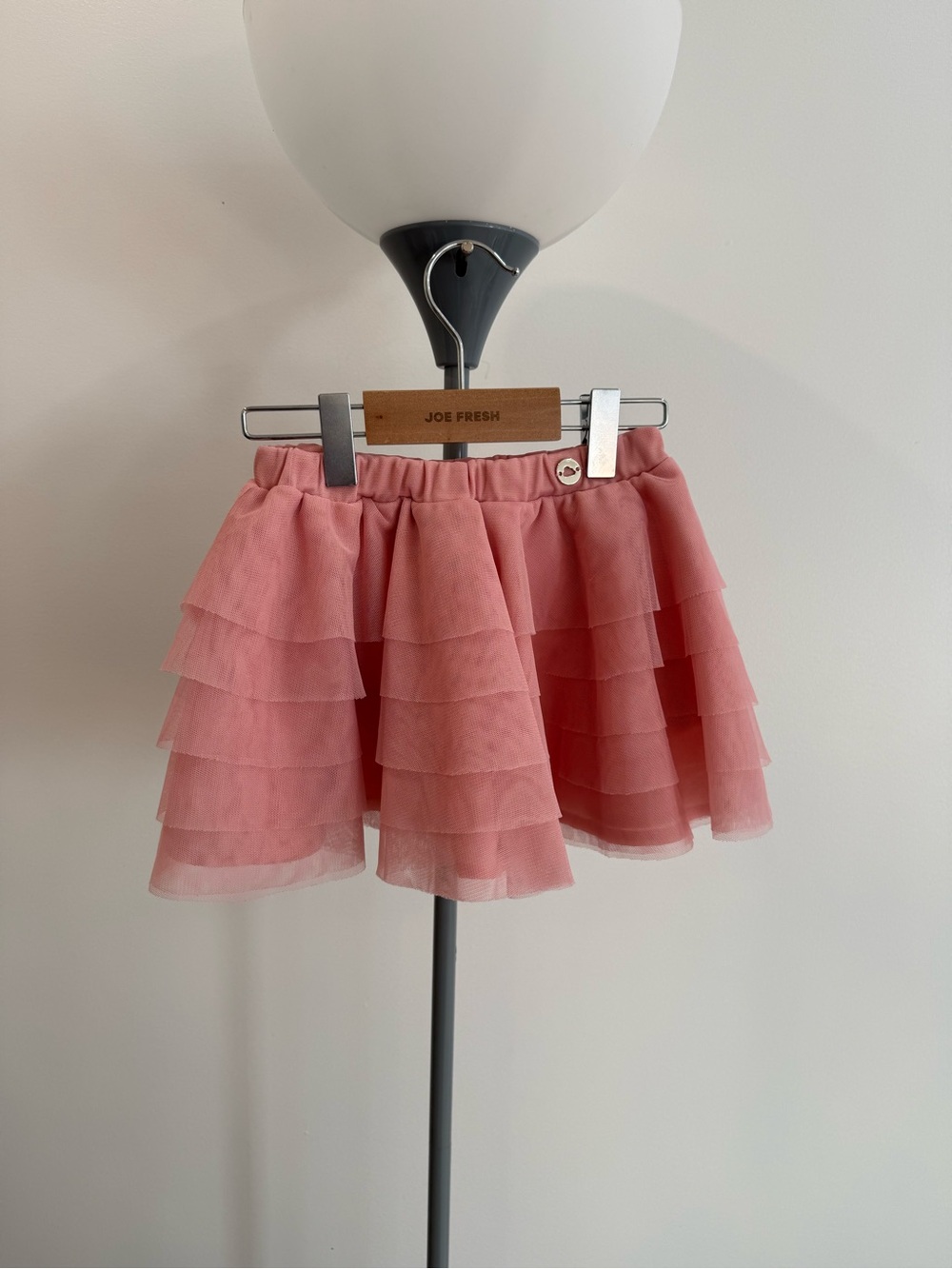 Mayoral Spain Pink Tulle Tiered Tutu Layered Ruffle Skirt Size 24m/2T